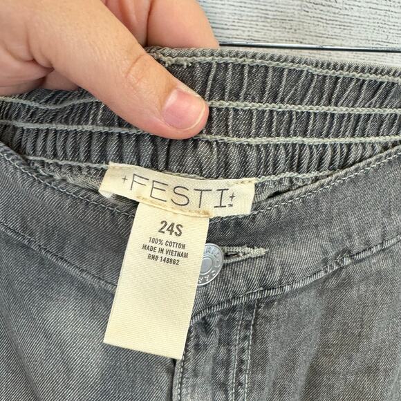 Torrid Festi Plus Size High Rise Relaxed Pleated Wide Leg Jeans Size 24 Short - Picture 4 of 10